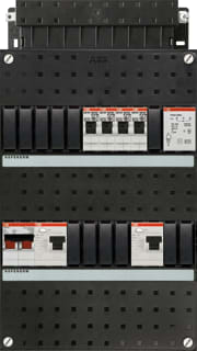 ABB - Hafonorm HAD Groepenkast, geassembleerd inst. kast had3331-22t+h42