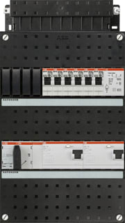 ABB - Hafonorm HAD Groepenkast, geassembleerd inst. kast had3432-44t+h44