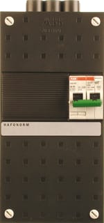 ABB - Hafonorm HC Groepenkast, geassembleerd Installatiekast Hc100/1