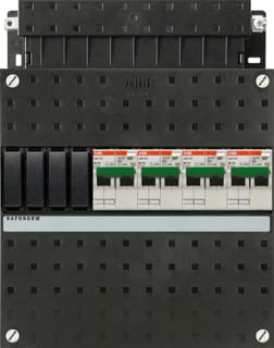 ABB - Hafonorm HC Groepenkast, geassembleerd Installatiekast Hc400/3*
