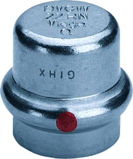 Viega - Prestabo 1156 Fitting met 1 aansluiting Presta Eindkap 54 Sc