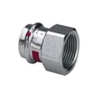 Viega - Prestabo 1112 Fitting met 2 aansluitingen Presta Overgst 15 X 3/8 Bi