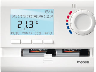 Theben - RAMSES Ruimteklokthermostaat klok rtr ramses 831top2