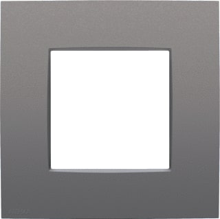 Niko - Afdekraam schakelmateriaal 1Voudig Afd Plt Int Bronz