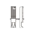 Geyer - SL Installatiekast leeg polyesterkast sl142p +mp