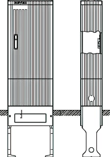 Geyer - SL Installatiekast leeg polyesterkast sl205p +mp