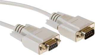 Intronics - PC-kabel Sub-D Kab 9P M/F 3,0M