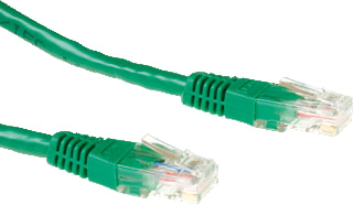 ACT - Cat6 groen Patchkabel twisted pair Patchk Utp 6 Gn 5,0M