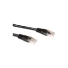 ACT - Cat6 zwart Patchkabel twisted pair Patchk Utp 6 Zw 2,0M