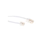 Intronics - Patchkabel telecommunicatie Telkab Rj11-Rj45 Wit 1M