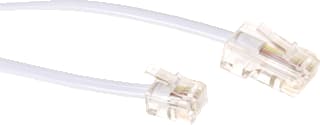 Intronics - Patchkabel telecommunicatie Telkab Rj11-Rj45 Wit 2M