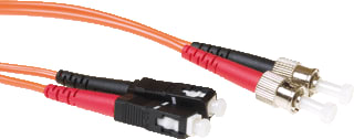 ACT - Patchkabel glasvezel Patchk 62,5 St/Sc 3M