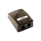 COMMSCOPE NETCONNECT - Office box Inzetplaat schakelmateriaal opbouwdoos 2v leeg zwart