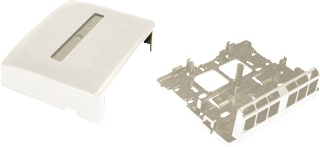COMMSCOPE NETCONNECT - Office box Inzetplaat schakelmateriaal Opbouwdoos 6V Ivoor