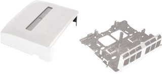 COMMSCOPE NETCONNECT - Office box Inzetplaat schakelmateriaal Opbouwdoos 6V Wit