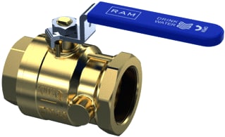 Raminex - Kogelafsluiter Kk 11/2''Bix11/2''Bi Rvs