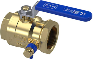 Raminex - Kogelafsluiter Kk 11/2''Bix11/2''Bi Aftap
