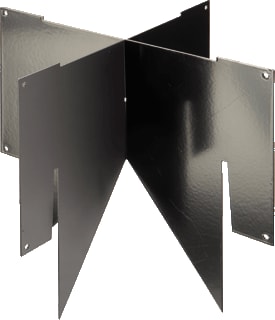 Ubbink - MULTIVENT Verloop luchtkanaal Beluchtingskr.Multiv.131Mm