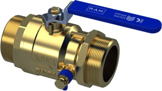 Raminex - Kogelafsluiter Kk 23/8Bux23/8Bu Dn50 Aft