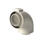 Ubbink - Concentr. RGA/LTV hulpstuk 2 aansl. rlx pp bocht 87gr. 80/125