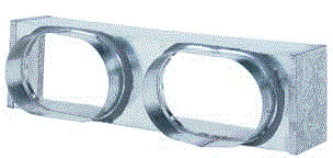 Atlantic-Fujitsu - Plenum voor airconditioningsunit Rp-714S Retourplenum