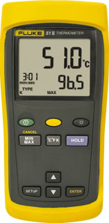 Fluke - Serie 50 Temperatuurmeter 51-Ii+Kws