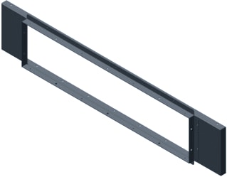 Atlantic-Fujitsu - Shogun Plenum voor airconditioningsunit adaptieplaat b8