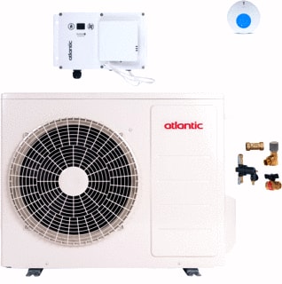 Atlantic - Warmtepomp (lucht/water) monobloc Hybrid Add-On