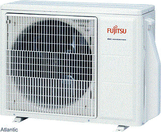 Atlantic-Fujitsu - Airco - single split condens. lucht fuji 872142 kata buiu 6.8kw