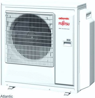 Atlantic-Fujitsu - Airco - multi split condens. lucht Fuji 872128 Multi Buiu 8.5Kw