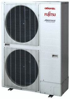 Atlantic-Fujitsu - Airco - multi split condens. lucht fuji 876577 vrf buiu 13.4kw