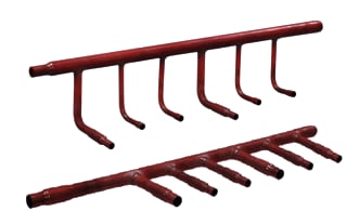 Atlantic-Fujitsu - Onderdelen voor airconditioning utr-h0906l header 2pyp 6