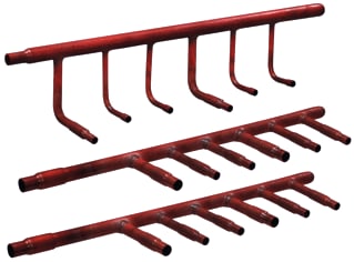 Atlantic-Fujitsu - Onderdelen voor airconditioning utp-j0906a header 3 pijps