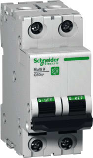 Schneider Electric - Installatieautomaat multi9 c60sp 2p b 63a 5ka