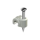 OBO - 20 Spijkerclip Kabbeug Plast 10Mm Ds100