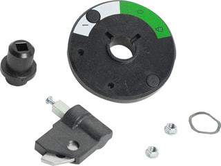 Schneider Electric - Deurkoppeling schakelaar front, side rotary handle