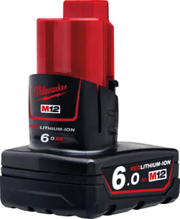 Milwaukee - M12 Accu (lithium) m12 6,0 ah