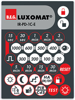 Regiolux - Lichtregelsysteemcomponent Afstndbed Lc-Beg Ir Pd