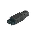 Belden ICON Connectoren - Rechthoekige conn. (industrieconn.) Koppcstop Stak3N Zw