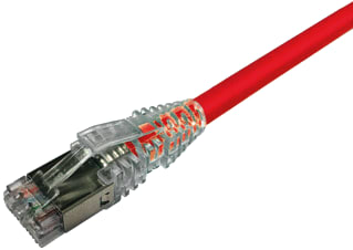COMMSCOPE NETCONNECT - Patchkabel twisted pair Cat6A Kab 10M Rood