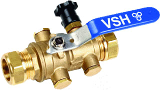 VSH - Super K2331 Terugslagklep Ea Protect Dn20 2Xkn22