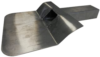 Wentzel - Dakafvoertrechter zij-uitlaat Kiezlb/P 6X 8X33/45 25Pds