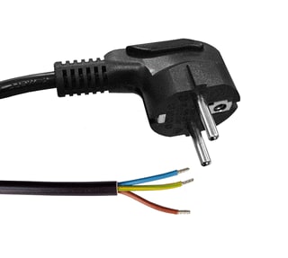 Ratio Electric - Aansluitleiding Schuko H05Vv-F 3G Zw 2M