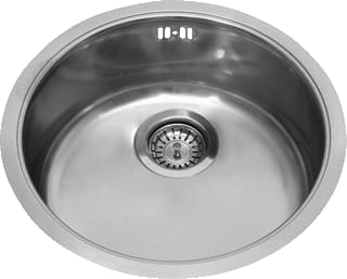 Loggere - Easy Keukenspoelbak Spoelb Rond 43,5 Rvs
