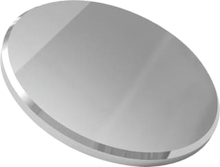 Quooker - Toebeh./onderdelen sanitaire kranen Afdekplaat Chroom