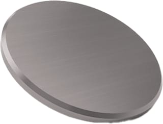 Quooker - Toebeh./onderdelen sanitaire kranen Afdekplaat Gunmetal