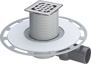 Viega - Advantix 4939 Vloerput met 1 aansluiting advntx put m/opz.st