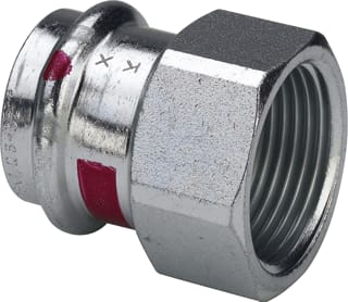 Viega - Prestabo 1112 Fitting met 2 aansluitingen Presta Overgst 64 X 2 1/2 Bi