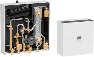 Caleffi - Afleverstation collectieve verwarm. warmte-un satk22403