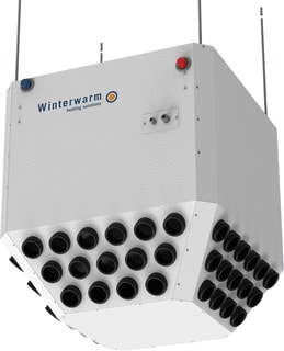 Winterwarm - Luchtverhitter indirectges. hangend Jet 330 S Ind Gest Lchtvw